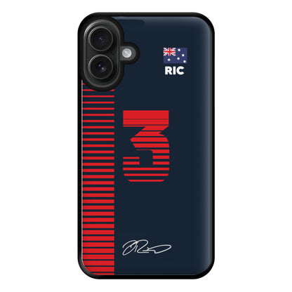 Ricciardo - F1 Phone Case for iPhone 16 Plus