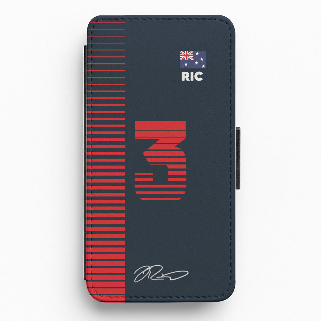 Ricciardo - F1 Flip / Wallet Phone Case