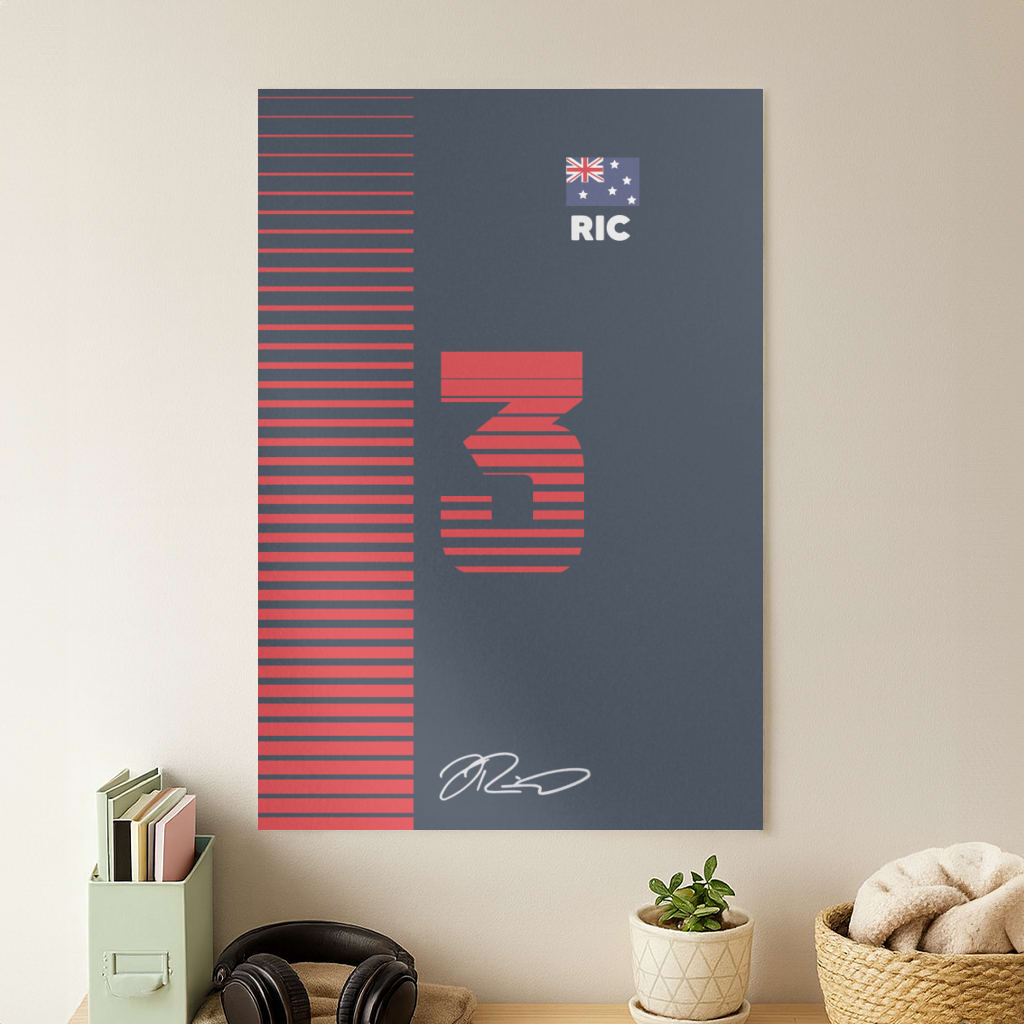 Ricciardo - F1 Poster