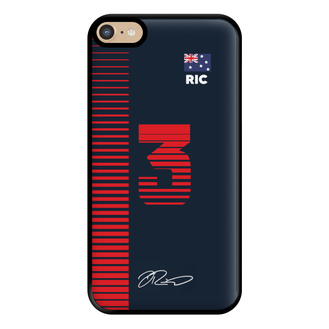 Ricciardo - F1 Phone Case for iPhone 6 Plus / 7 Plus / 8 Plus