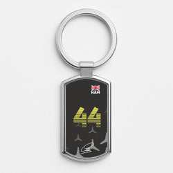 Lewis Hamilton - F1 Silver Keyring