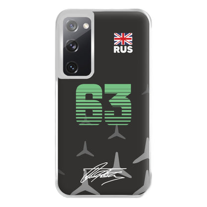 George Russel - F1 Phone Case for Galaxy S20FE