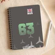 George Russel - F1 Notebook 3