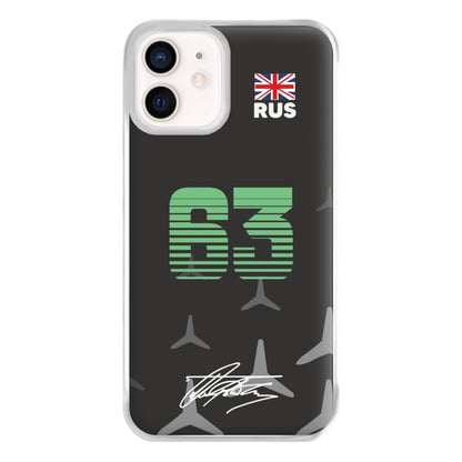 George Russel - F1 Phone Case for iPhone 13 Mini