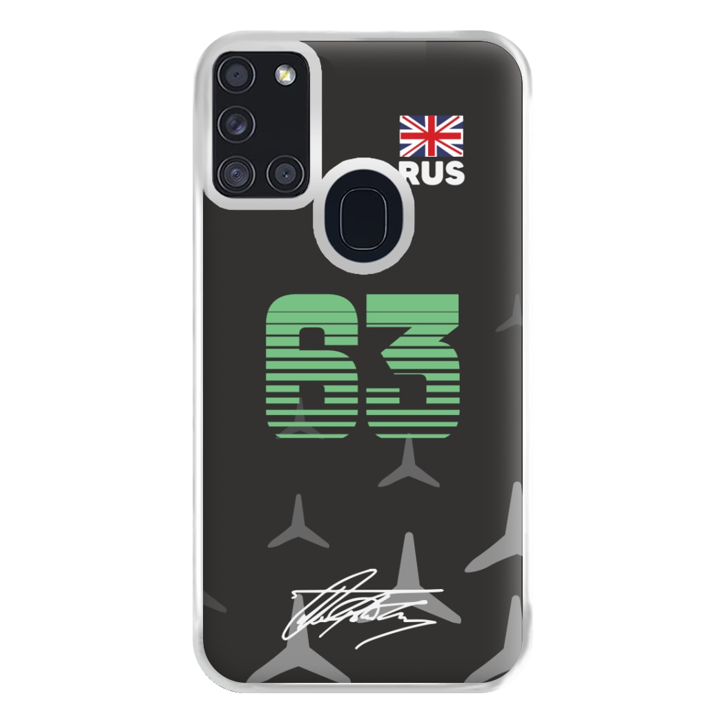 George Russel - F1 Phone Case for Galaxy A21s