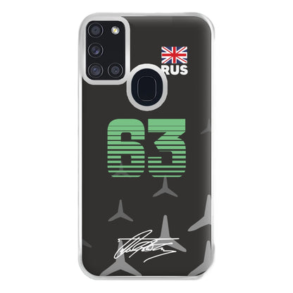 George Russel - F1 Phone Case for Galaxy A21s