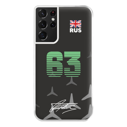 Russell - F1 Phone Case for Galaxy S21 Ultra