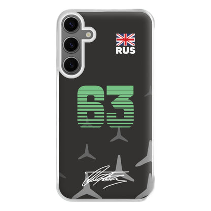 Russell - F1 Phone Case for Galaxy S25 Plus