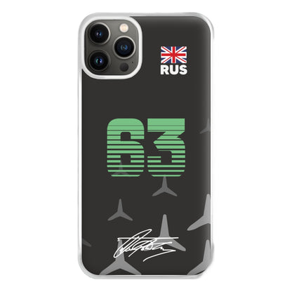 George Russel - F1 Phone Case for iPhone 13