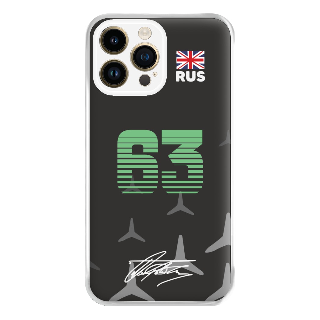 Russell - F1 Phone Case for iPhone 14 Pro Max