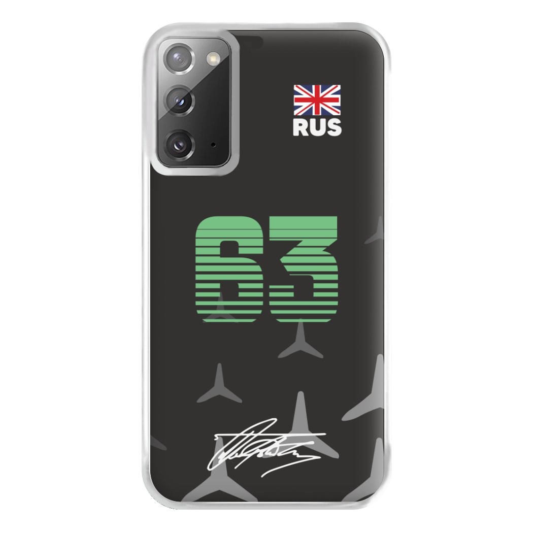 Russell - F1 Phone Case for Galaxy Note 20 Ultra