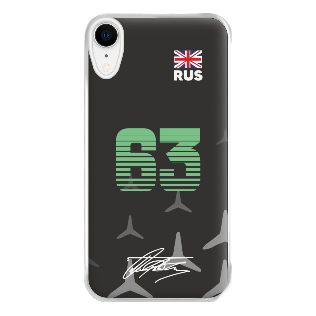 Russell - F1 Phone Case for iPhone XR