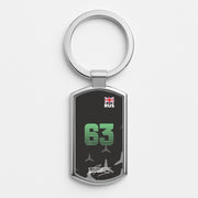 George Russel - F1 Luxury Keyring 1