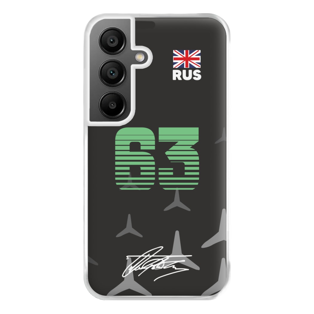 Russell - F1 Phone Case for Galaxy A55