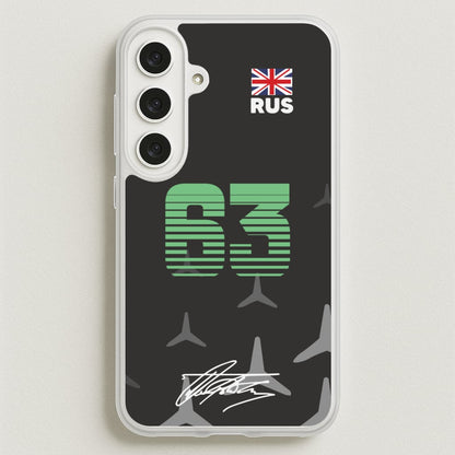 Russell - F1 Phone Case for Galaxy S25FE