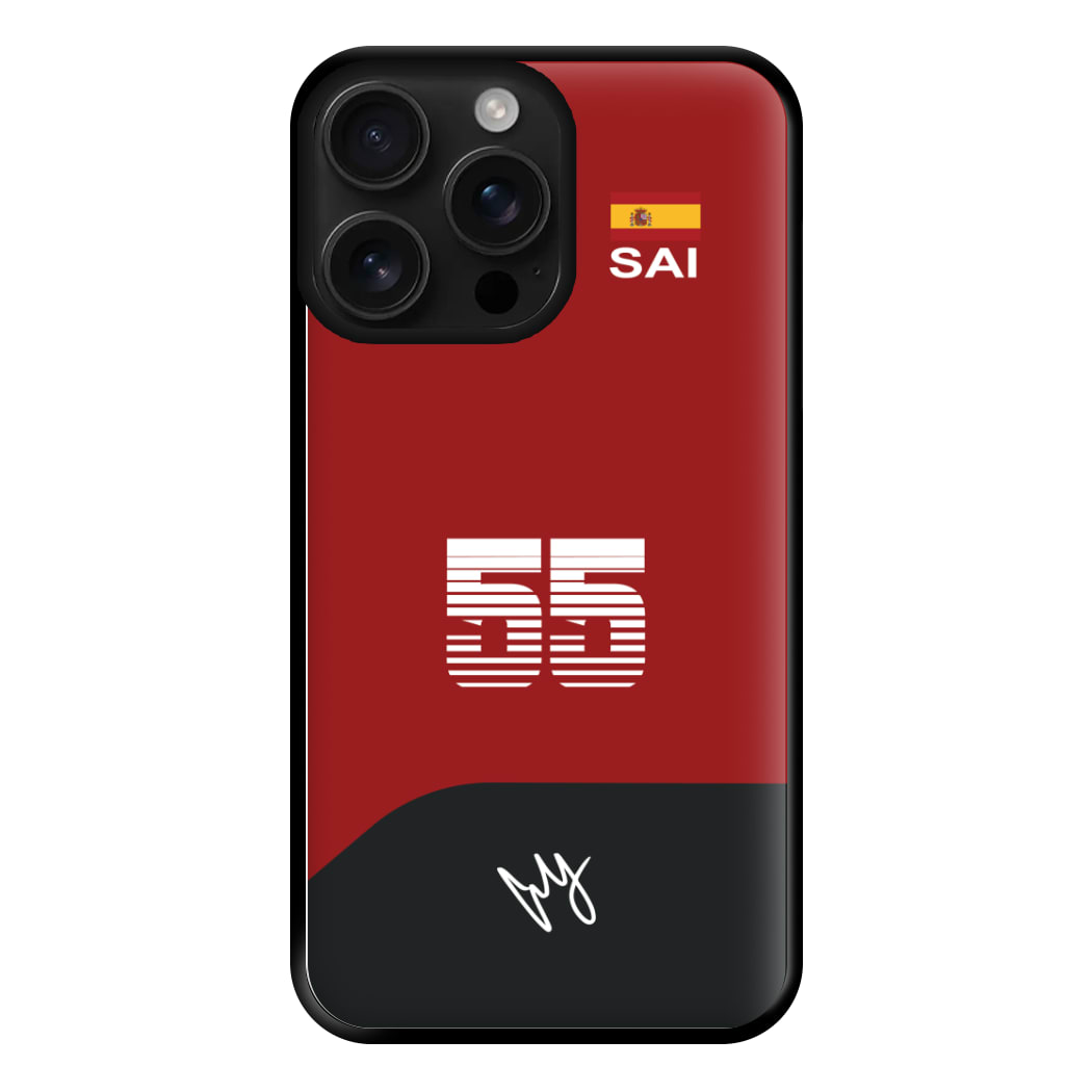 Sainz - F1 Phone Case for iPhone 16 Pro Max