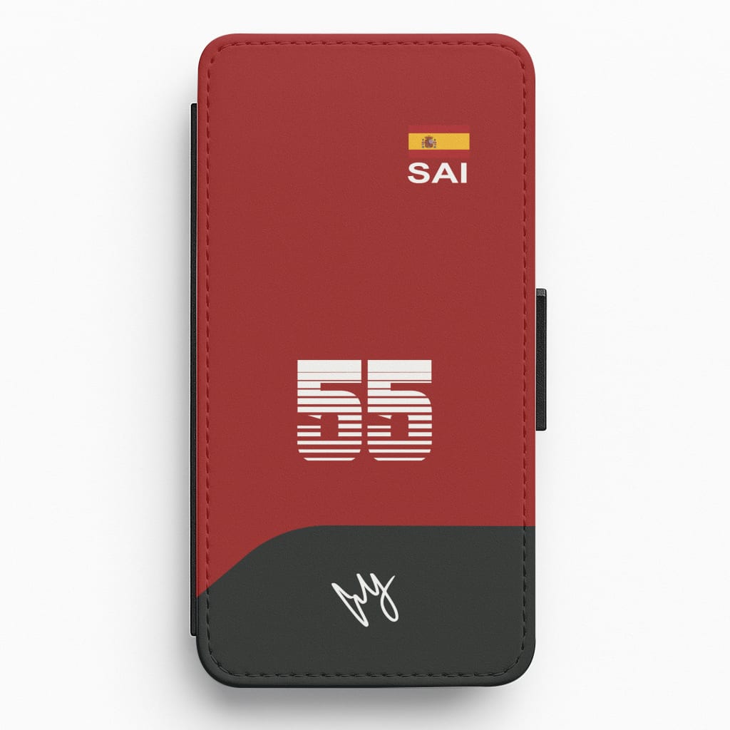 Sainz - F1 Flip / Wallet Phone Case