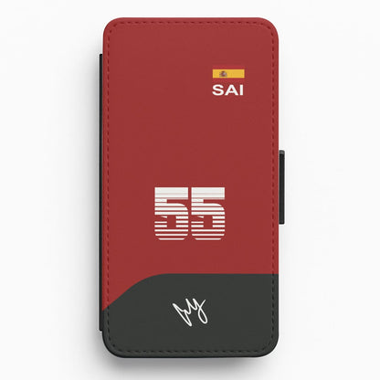 Sainz - F1 Flip / Wallet Phone Case