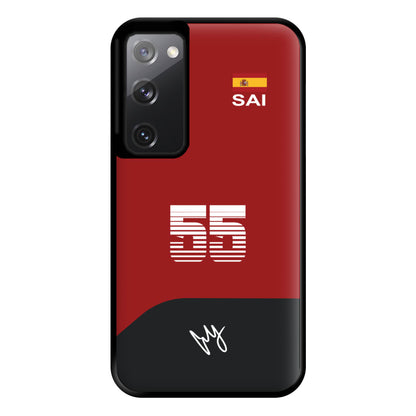 Sainz - F1 Phone Case for Galaxy S20FE