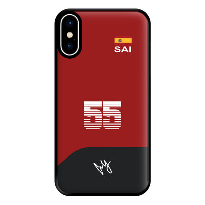 Sainz - F1 Phone Case for iPhone XS Max