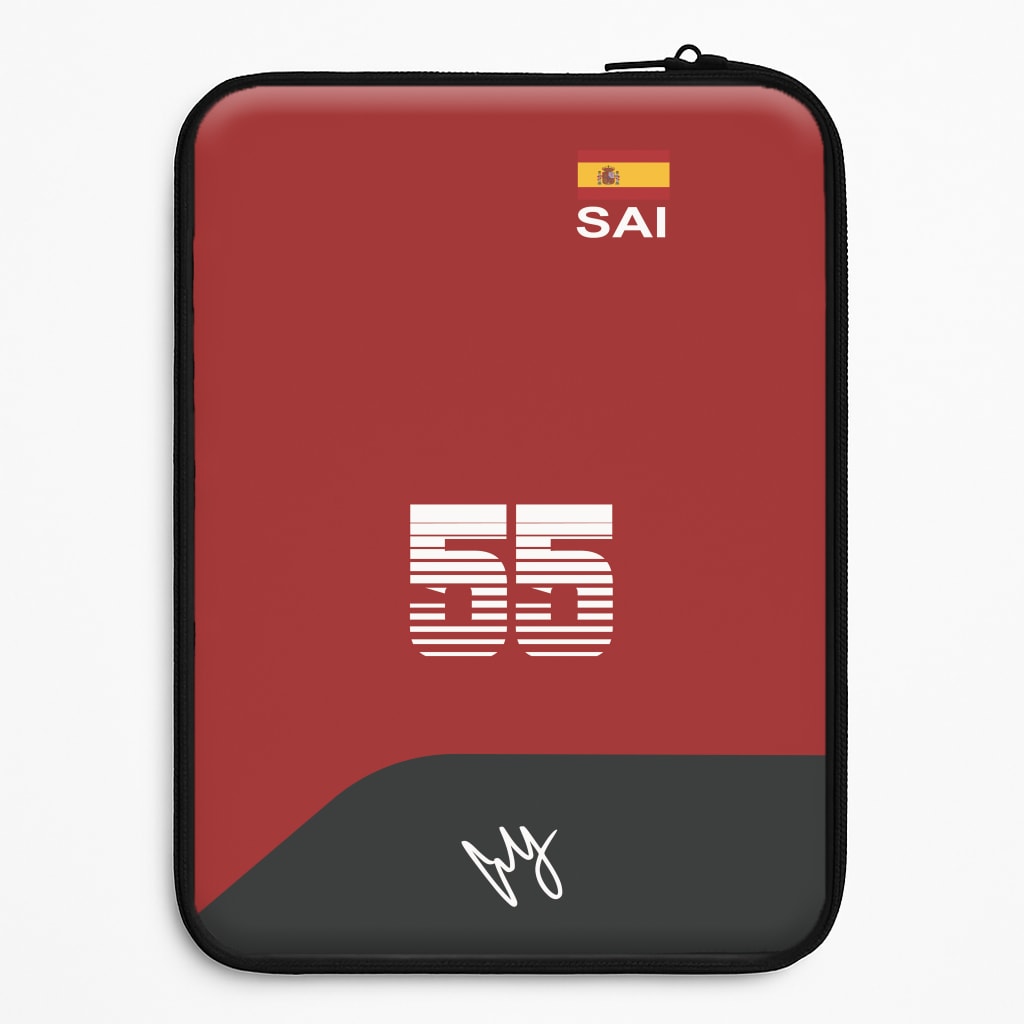 Sainz - F1 Laptop Sleeve