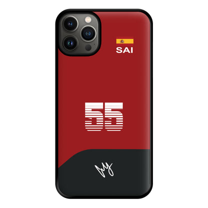 Sainz - F1 Phone Case for iPhone 13