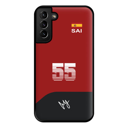 Sainz - F1 Phone Case for Galaxy S21 Plus