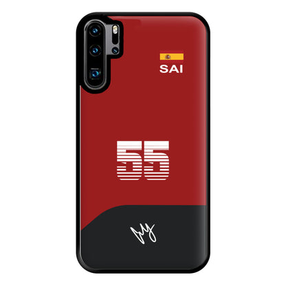 Sainz - F1 Phone Case for Huawei P30 Pro