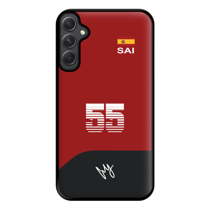 Sainz - F1 Phone Case for Galaxy A54