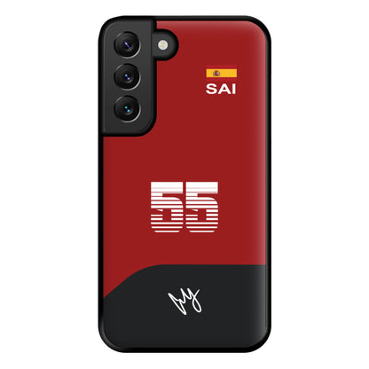 Sainz - F1 Phone Case for Galaxy S22 Plus