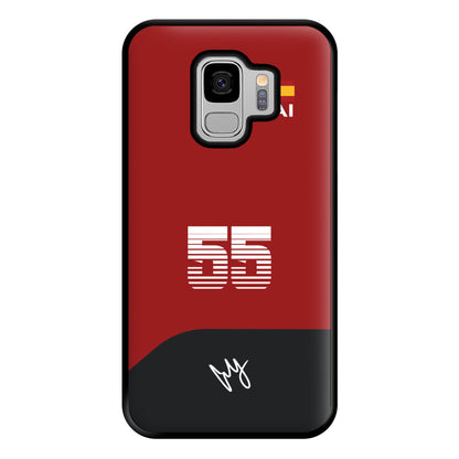 Sainz - F1 Phone Case for Galaxy S9 Plus