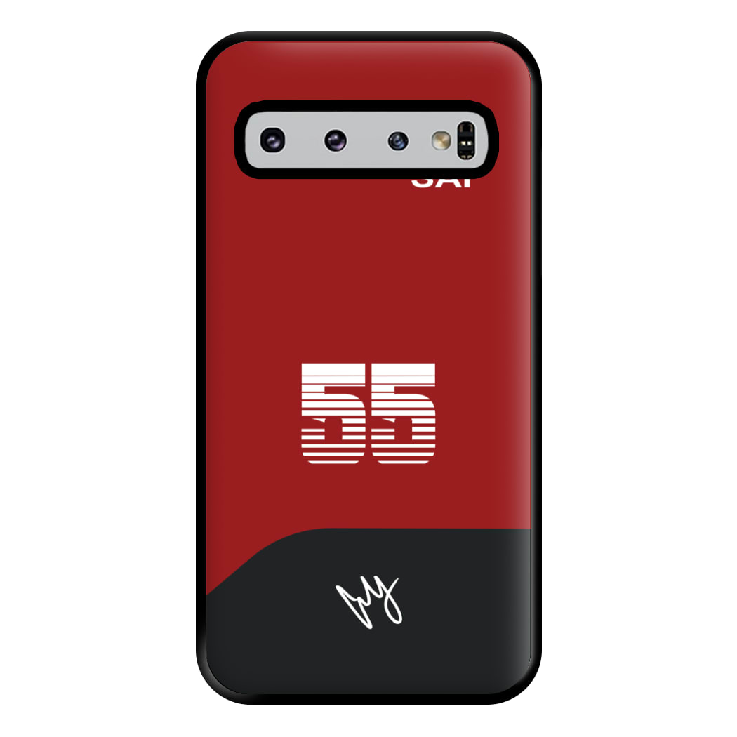 Sainz - F1 Phone Case for Galaxy S10 Plus