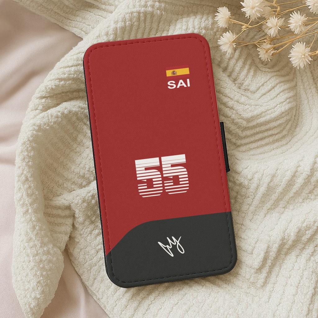 Sainz - F1 Wallet Phone Case