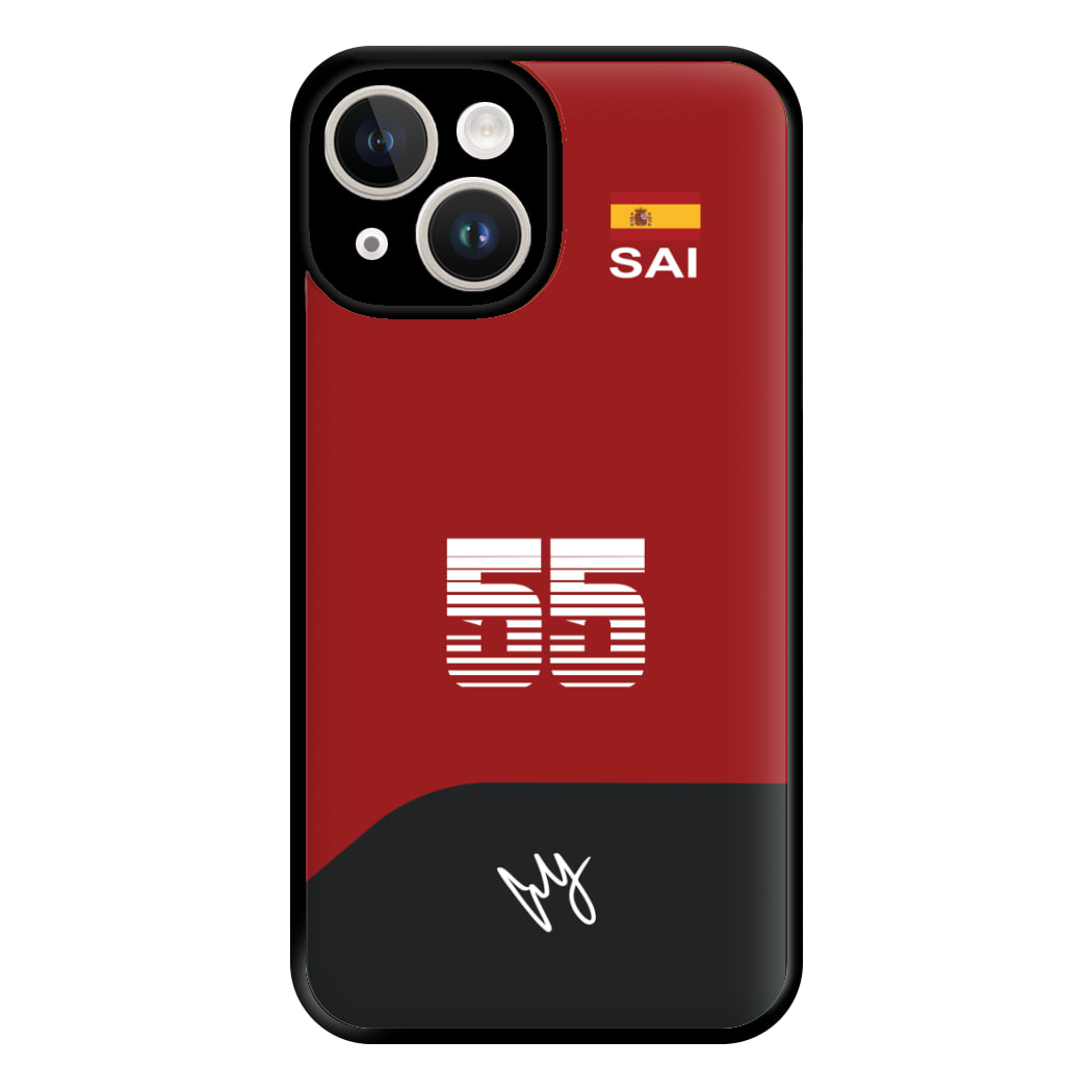 Sainz - F1 Phone Case for iPhone 14