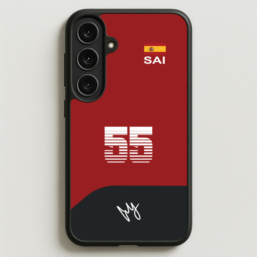 Sainz - F1 Phone Case for Galaxy S25FE