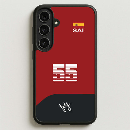 Sainz - F1 Phone Case for Galaxy S25FE