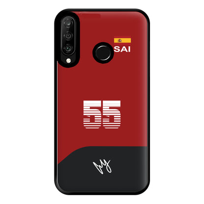 Sainz - F1 Phone Case for Huawei P30 Lite