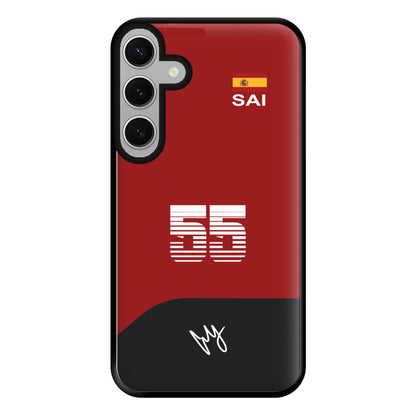 Sainz - F1 Phone Case for Galaxy S24FE