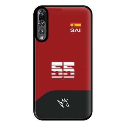 Sainz - F1 Phone Case for Huawei P20 Pro