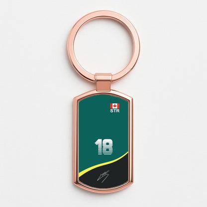 Stroll - F1 Rose Gold Keyring