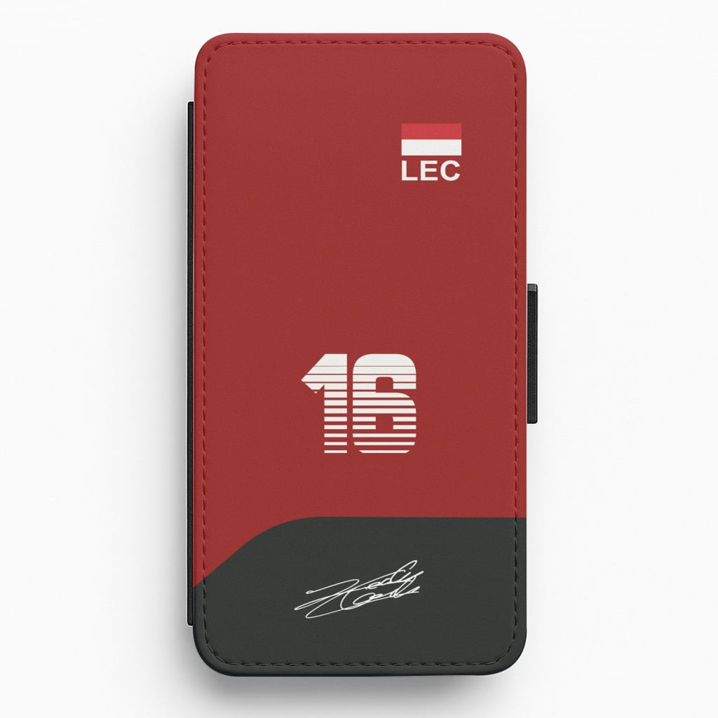 Leclerc - F1 Flip / Wallet Phone Case