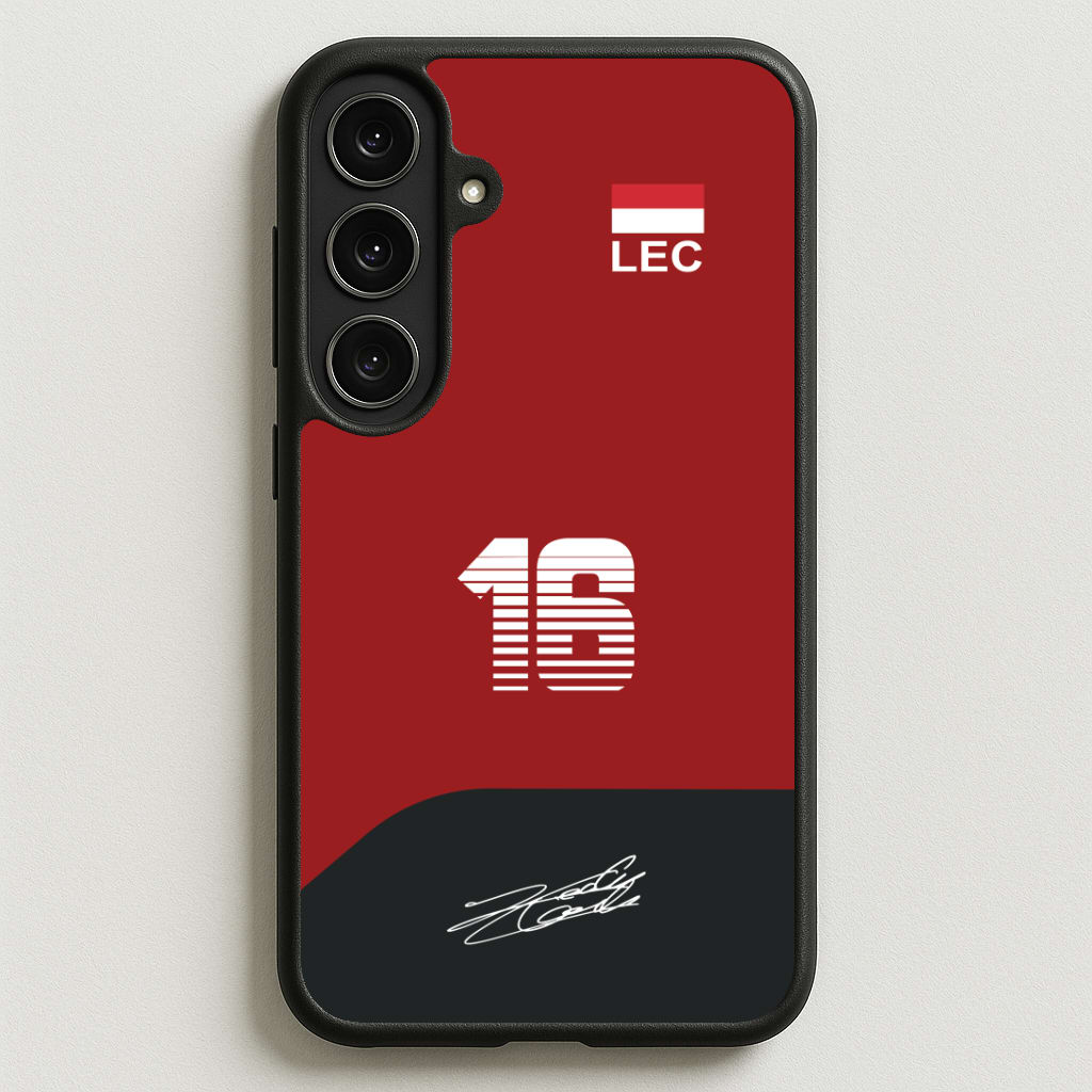 Leclerc - F1 Phone Case for Galaxy S25FE