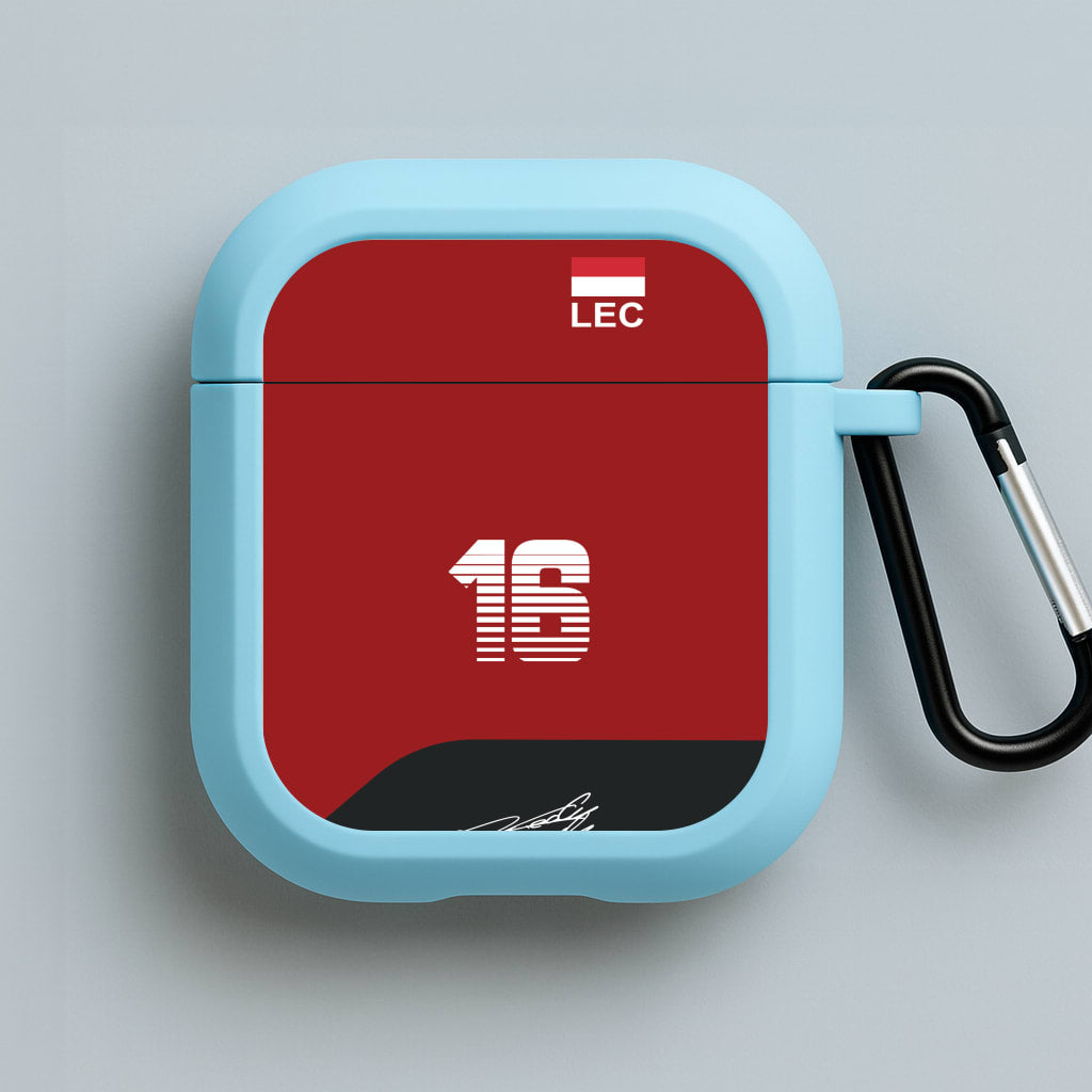 Leclerc - F1 Blue AirPods Case