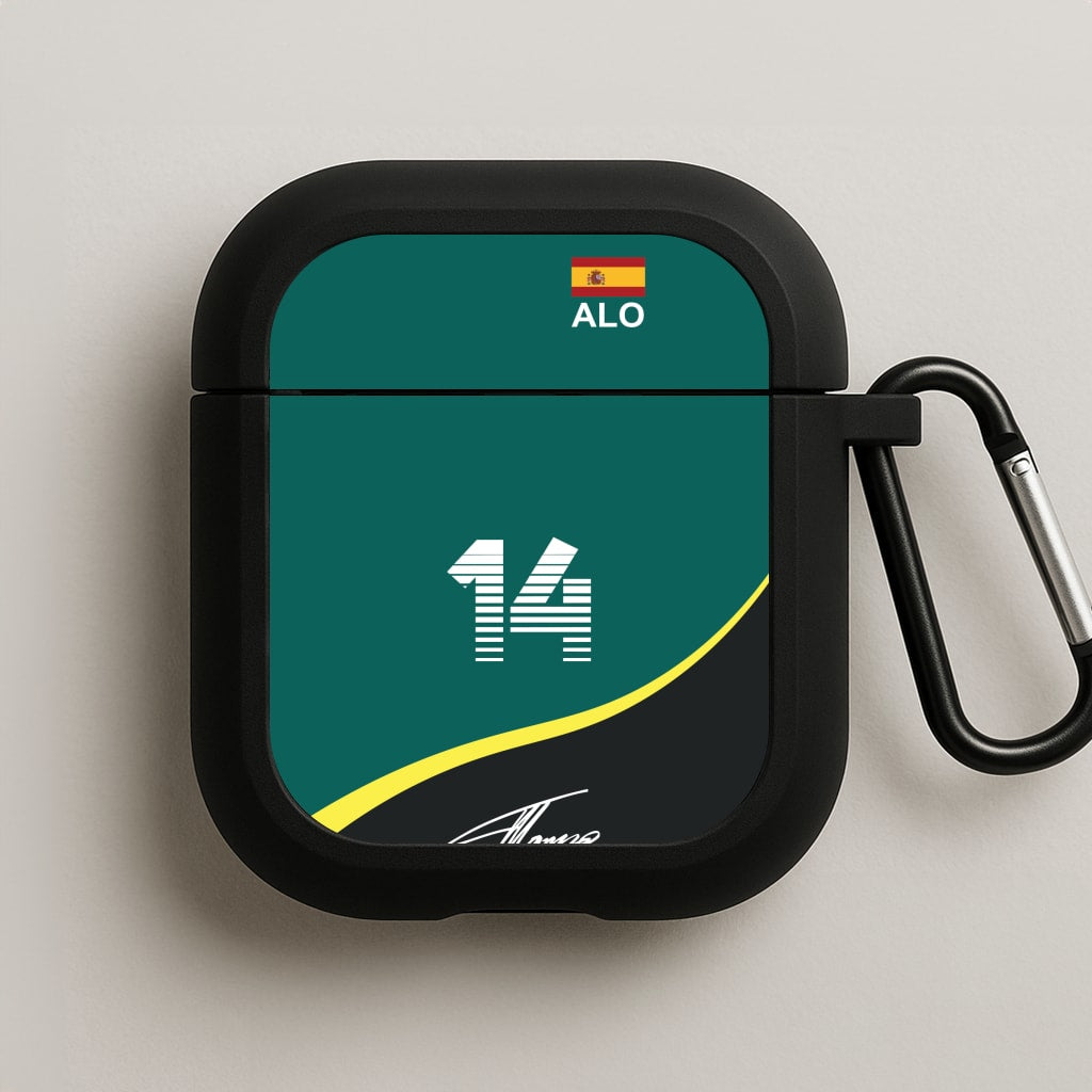 Alonso - F1 AirPods Case