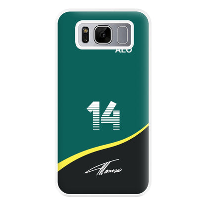 Alonso - F1 Phone Case for Galaxy S8 Plus