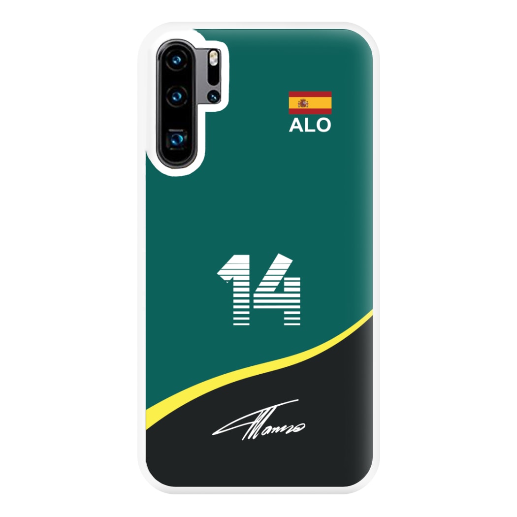 Alonso - F1 Phone Case for Huawei P30 Pro