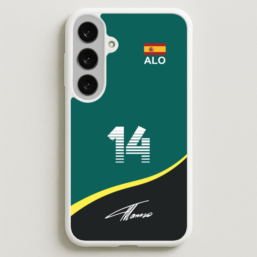 Alonso - F1 Phone Case for Galaxy S25FE