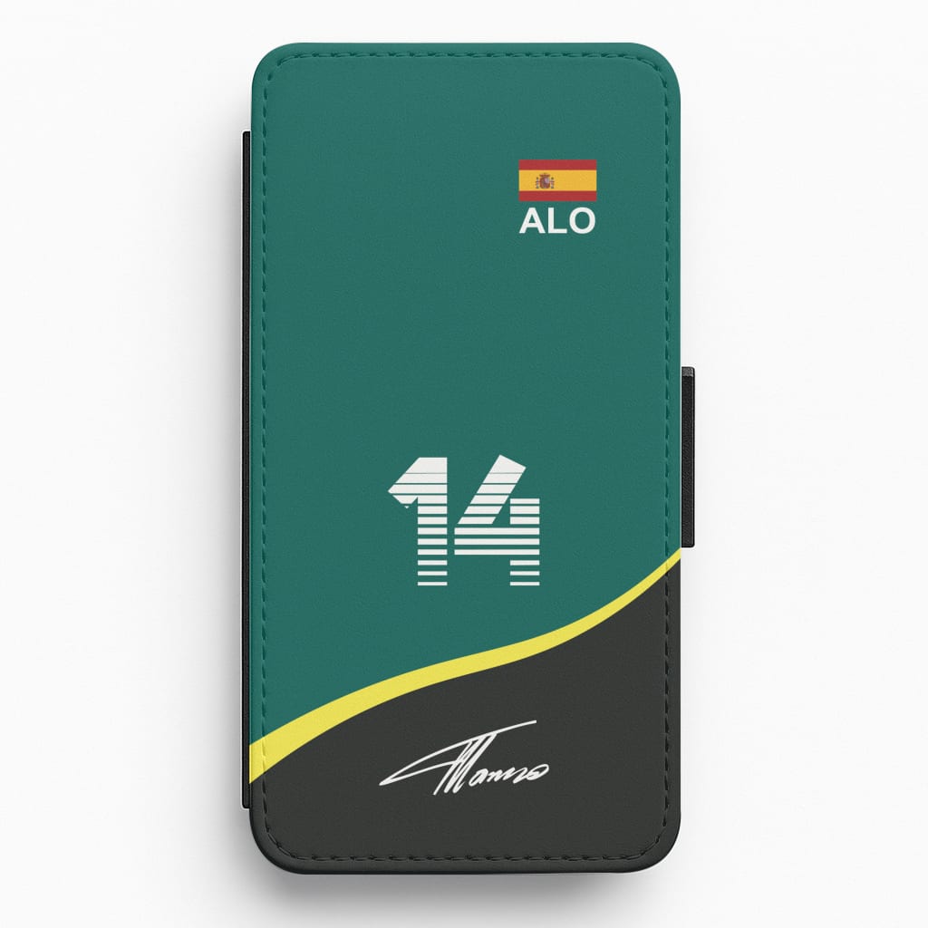 Alonso - F1 Flip / Wallet Phone Case