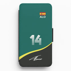 Alonso - F1 Flip / Wallet Phone Case