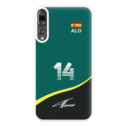 Alonso - F1 Phone Case for Huawei P20 Pro